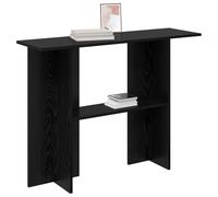 vidaXL Table Console Chêne Noir 100 x 30 x 75 cm Bois d'ingénierie, Table Console Moderne, Gain de Place pour Entrée, Mobilier de Couloir, Décor de Foyer, Bois Composite