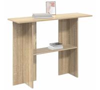 vidaXL Table Console Chêne Sonoma 100 x 30 x 75 cm Bois d'ingénierie, Table Console Moderne, Gain de Place pour Entrée, Mobilier de Couloir, Décor de Foyer, Bois Composite