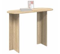 vidaXL Table Console Chêne Sonoma 100 x 39,5 x 75 cm Bois d'ingénierie, Table Console Moderne, étroite pour l'entrée, Style Minimaliste, Rangement Contemporain, mobilier de Maison