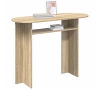 vidaXL Table Console Chêne Sonoma 100 x 39,5 x 75 cm Bois d'ingénierie, Table d'appoint, Console Moderne pour Salon, Meuble étroit, déco Pratique, Rangement Polyvalent