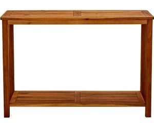 vidaXL Table console de jardin 110x40x75 cm bois massif acacia
