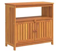 Vidaxl Table Console De Jardin 80x35x75 Cm Bois Massif D'acacia