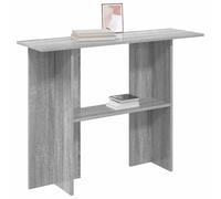 vidaXL Table Console Sonoma Gris 100 x 30 x 75 cm Bois d'ingénierie, Table Console Moderne, Gain de Place pour Entrée, Mobilier de Couloir, Décor de Foyer, Bois Composite