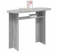 vidaXL Table Console Sonoma Gris 100 x 39,5 x 75 cm Bois d'ingénierie, Table d'appoint, Console Moderne pour Salon, Meuble étroit, déco Pratique, Rangement Polyvalent