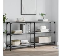 vidaXL Table console sonoma gris 150x29x75 cm bois d'ingénierie 834108