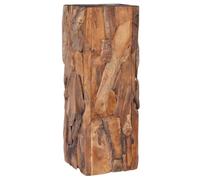 vidaXL Table d'appoint 288807 Teck massif 30x30x80 cm Marron