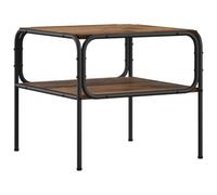 vidaXL Table d'appoint Bois Ancien 100 x 50 x 46 cm Bois d'ingénierie