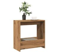 vidaXL Table d'appoint chêne artisanal Bois d'ingénierie 50x26x50 cm