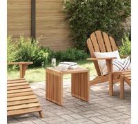 vidaXL Table d'appoint de jardin Marron 45 x 42,5 x 45 cm
