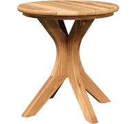 vidaXL Table d'appoint marron 40 x 40 x 41 cm en bois massif de teck