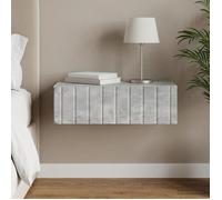 vidaXL Table d'appoint murale Gris béton 59 x 34 5 x 17 cm 898318