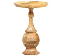 vidaXL Table d'Appoint Ronde Manguier