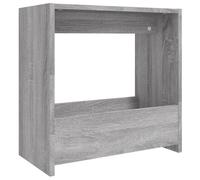 vidaXL Table d'appoint Sonoma gris 50x26x50 cm Bois d'ingénierie