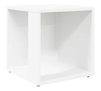 vidaXL Table d'Appoint Table Basse Table de Canapé Bout de Canapé Armoire d'angle Salle de Séjour Salon Intérieur Blanc 33x33x34,5 cm Aggloméré