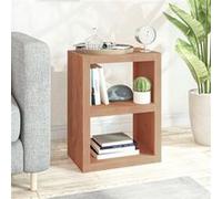 vidaXL Table d'appoint 45x30x60 cm Bois massif de teck Marron