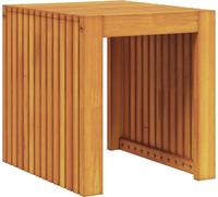 vidaXL Table d'appoint, teinté naturel, 43 x 36 x 40 cm, bois massif de teck