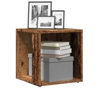 vidaXL Table d'appoint Vieux Bois 33x33x34 cm Bois d'ingénierie – Armoire latérale/étagère d'angle