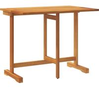 vidaXL Table de balcon pliante en acacia massif 90x60x72 cm
