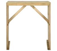vidaXL Table de bar 100x60x110 cm en bois de pin imprégné