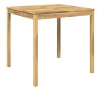 vidaXL Table de Bar de Jardin Blanc 110 x 108,5 x 105 cm