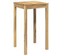 vidaXL Table de Bar de Jardin Blanc 60 x 60,5 x 105 cm
