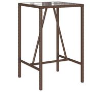 VIDAXL Table de bar - Marron