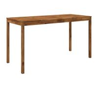 vidaXL Table de Bar de Jardin Naturel 196 x 80,5 x 105 cm | Fonctionne comme table de bar ou de salle à manger. Le grain de bois unique améliore l'attrait esthétique. Idéal pour les