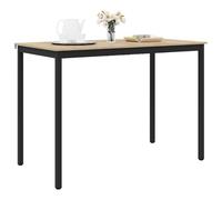 vidaXL Table de Bar Debout Bois d'ingénierie Rectangulaire, Table à Manger Moderne, Robuste, pour Salon, Espace Famille, idéale pour réunions, Option Minimaliste