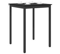 vidaXL Table de Bar Debout Bois d'ingénierie, Table à Manger Moderne, Robuste, pour Salon, Espace Famille, idéale pour réunions, Option Minimaliste