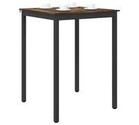 vidaXL Table de Bar Debout Bois d'ingénierie, Table à Manger Moderne, Robuste, pour Salon, Espace Famille, idéale pour réunions, Option Minimaliste