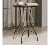 vidaXL Table de bistro mosaïque Terre Cuite 50 cm