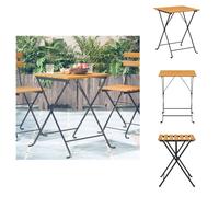 vidaXL Table de bistrot 55x54x71 cm Acacia massif - Tables de jardin