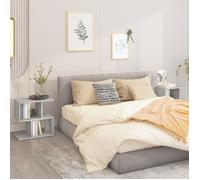 vidaXL Table de chevet 2pcs Sonoma gris 50x30x51,5cm Bois d'ingénierie
