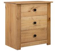 vidaXL Table de chevet - 46x40x57 cm Pin Gamme Panama