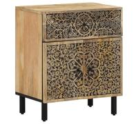 vidaXL Table de chevet Bois de manguier