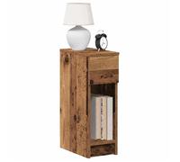 vidaXL Table de chevet avec tiroir bois 20x36x60 cm