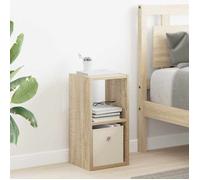 vidaXL Table de Chevet Chêne Sonoma 25,5 x 22 x 49,5 cm