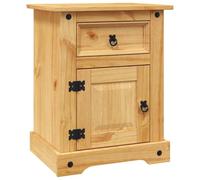 vidaXL Table de Chevet Gamme Corona pin Mexicain 53x39x66 cm