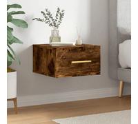 vidaXL Table de chevet murale 35x35x20 cm