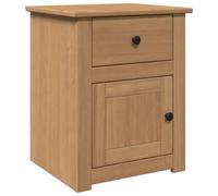 vidaXL Table de Chevet Panama 46x40x57 cm Bois Massif de pin, Armoire de Chevet, Armoire de lit, Table d'appoint pour Chambre à Coucher, Table de Nuit