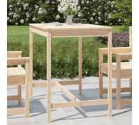 vidaXL Table de jardin 121x82,5x110 cm bois massif de pin