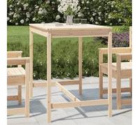 vidaXL Table de jardin 121x82,5x110 cm Pin massif