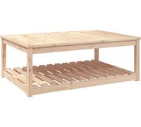 vidaXL Table de jardin 121x82,5x45 cm Pin massif