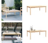 vidaXL Table de jardin 121x82,5x45 cm Pin massif - Table de jardin - Tables de jardin - Table de terrasse - Table d'extérieur