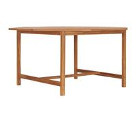 vidaXL Table de jardin 150x150x75 cm Bois de teck solide 49009