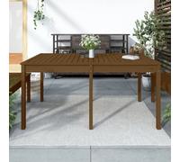 vidaXL Table de jardin 159,5x82,5x76 cm Marron
