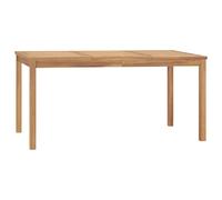 vidaXL Table de jardin 160x80x77 cm - Bois de teck
