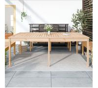 vidaXL Table de jardin 203,5x100x76 cm bois massif de pin 823983
