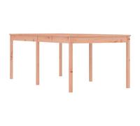vidaXL Table de jardin 203,5x100x76 cm en bois massif de douglas