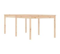 vidaXL Table de jardin 203,5x100x76 cm pin massif